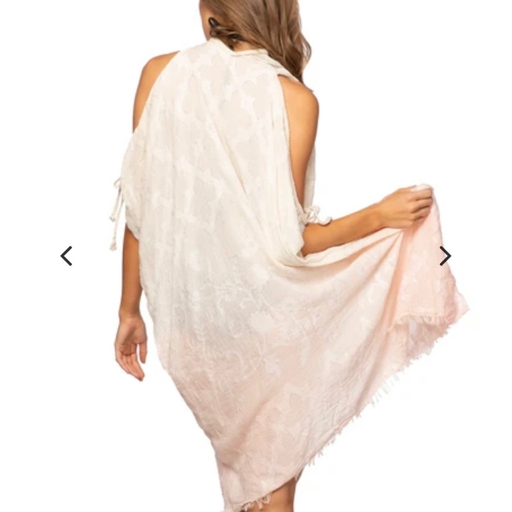 Open shoulder dress / kaftan / cover up - Picture 3 of 11